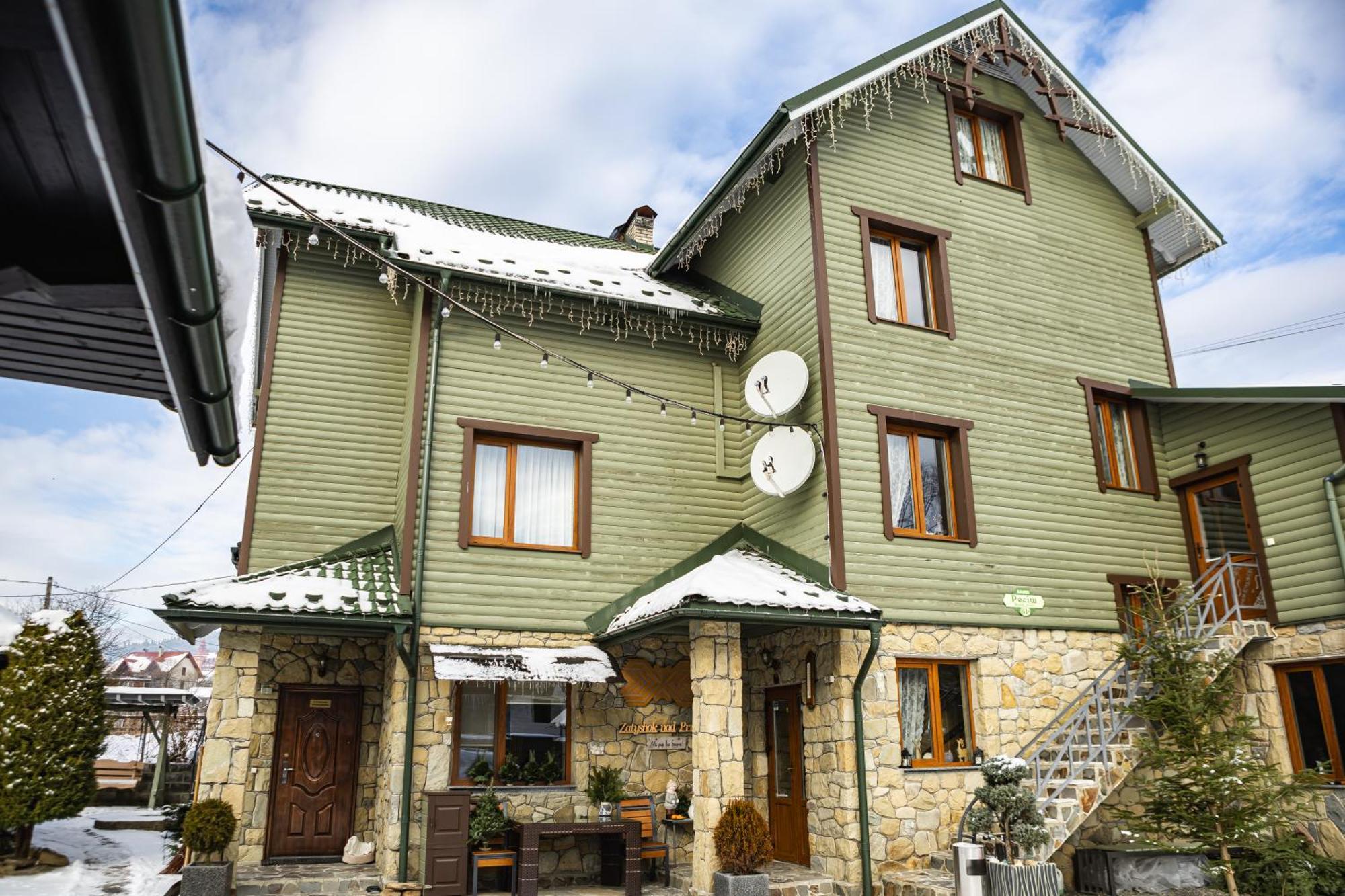 Zatyshok Nad Prutom Hotel Boekovel Buitenkant foto