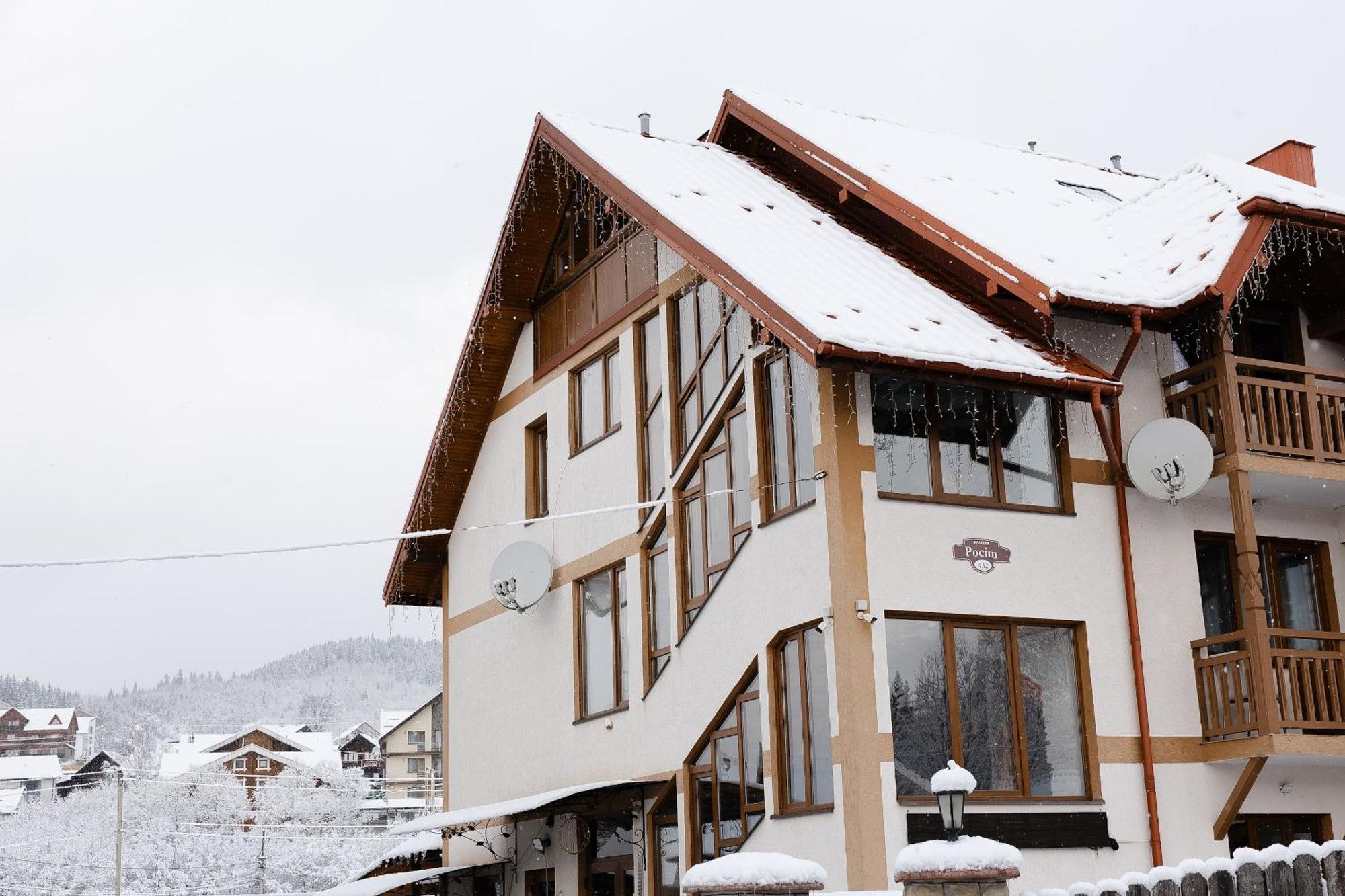Zatyshok Nad Prutom Hotel Boekovel Buitenkant foto