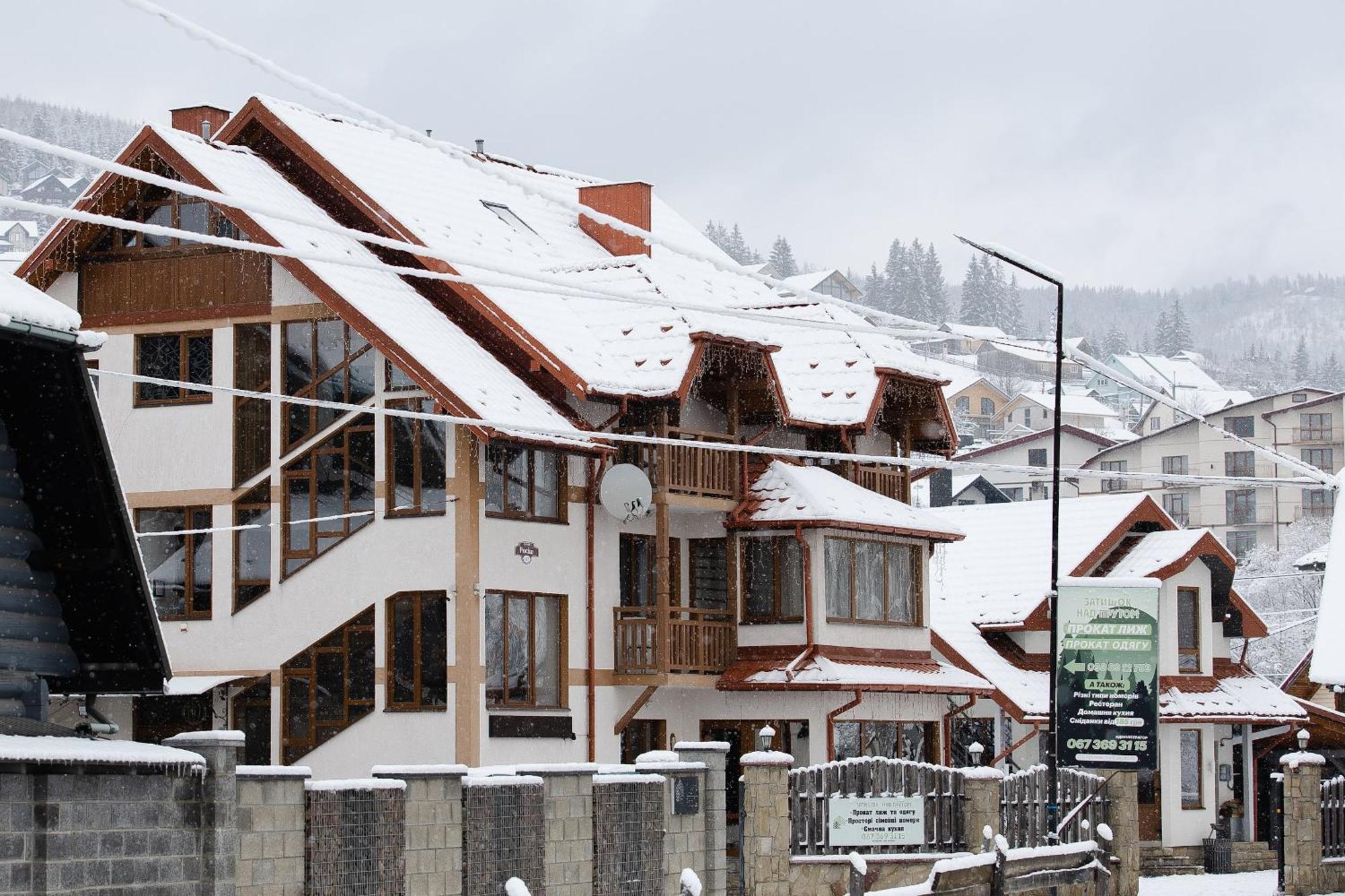 Zatyshok Nad Prutom Hotel Boekovel Buitenkant foto